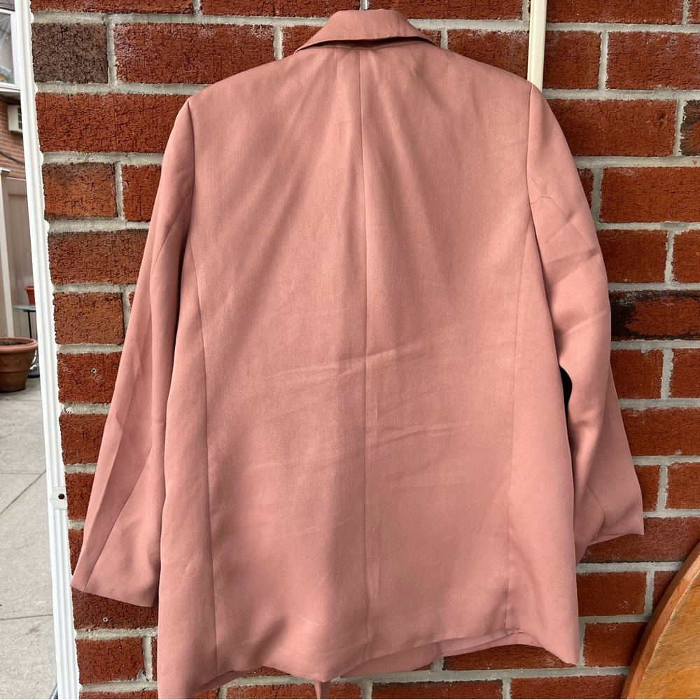 H&M - Single-breasted Oversized Jacket - Picture 3 of 5